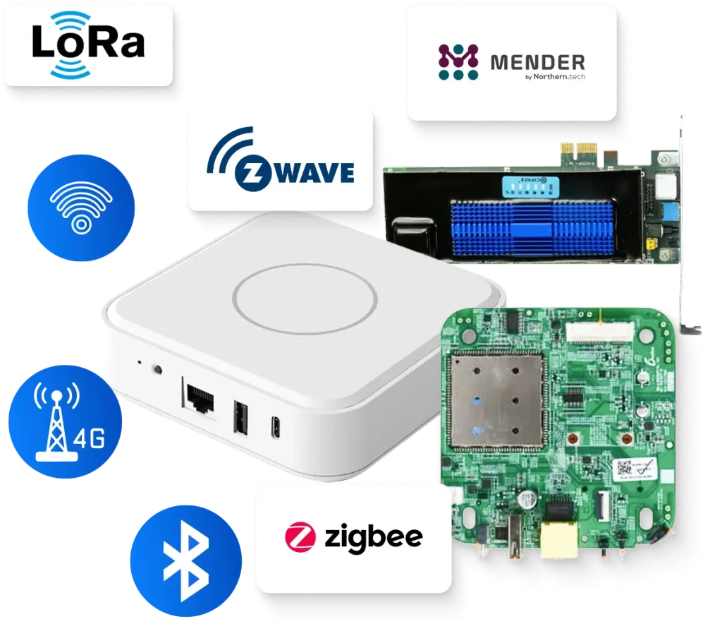 Life smarter, a smart solution for home security with automated police dispatch with the Dusun 210-F Edge Gateway.